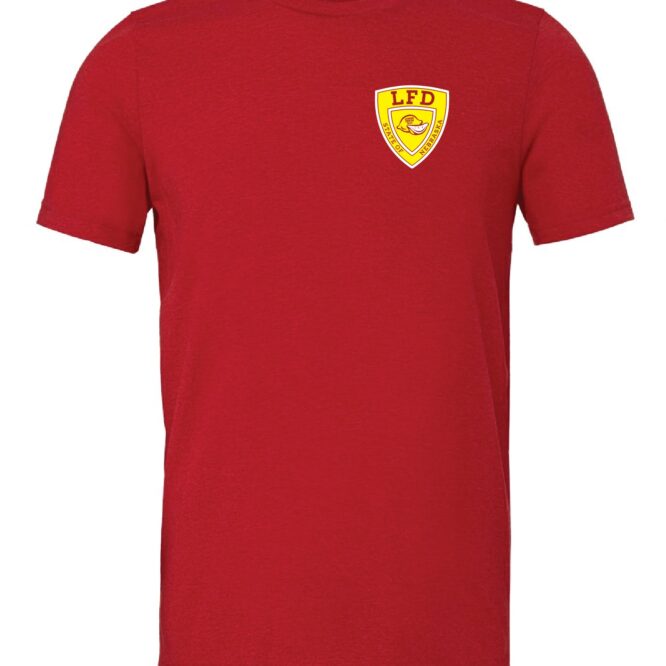 Men's LFD Party Patrol Tee (Heather Red)